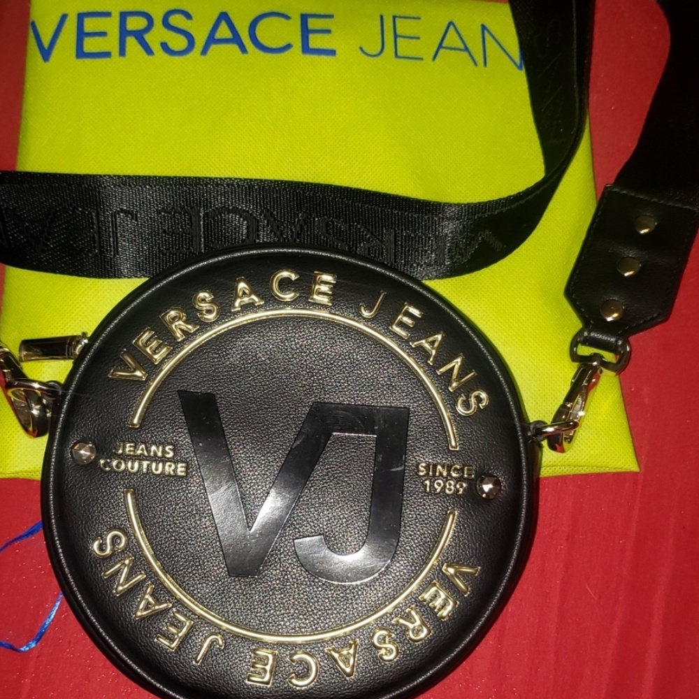100% Auth Versace Jeans Circle bag